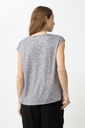 L165GBH6 BLUSA LENTEJUELAS ESCOTE V