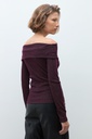L172GBL3 BLUSA ESCOTE BARDOT