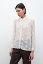 L160GBL13 CAMISA PLUMETTI BORDADO FLORAL