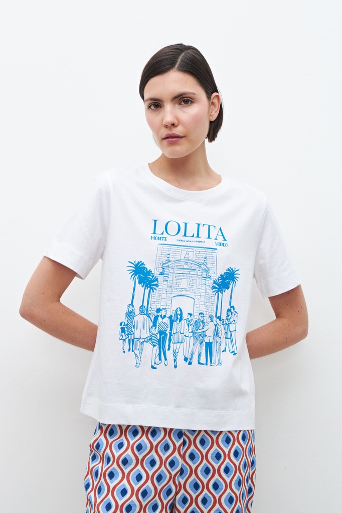 L160GTH8 REMERA ESTAMPA CIUDADELA