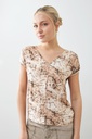 L165GBH3 BLUSA ANIMAL PRINT