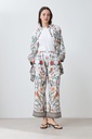 L167GPP3 PANTALON CON ESTAMPA FLORAL