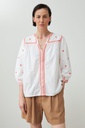L168GBL3 BLUSA BOHO CON BORDADOS
