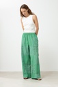 L168GPJ2 PANTALON PATCHWORK DE BRODERIE