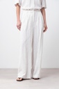 L168GPP3 PANTALON PINZADO DE LINO A RAYAS