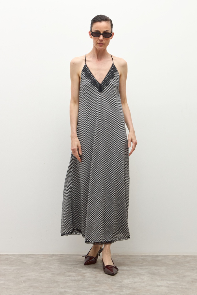 L170GDX7 VESTIDO VICHY