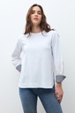 L170GTL2 REMERA CON PUÑOS VICHY
