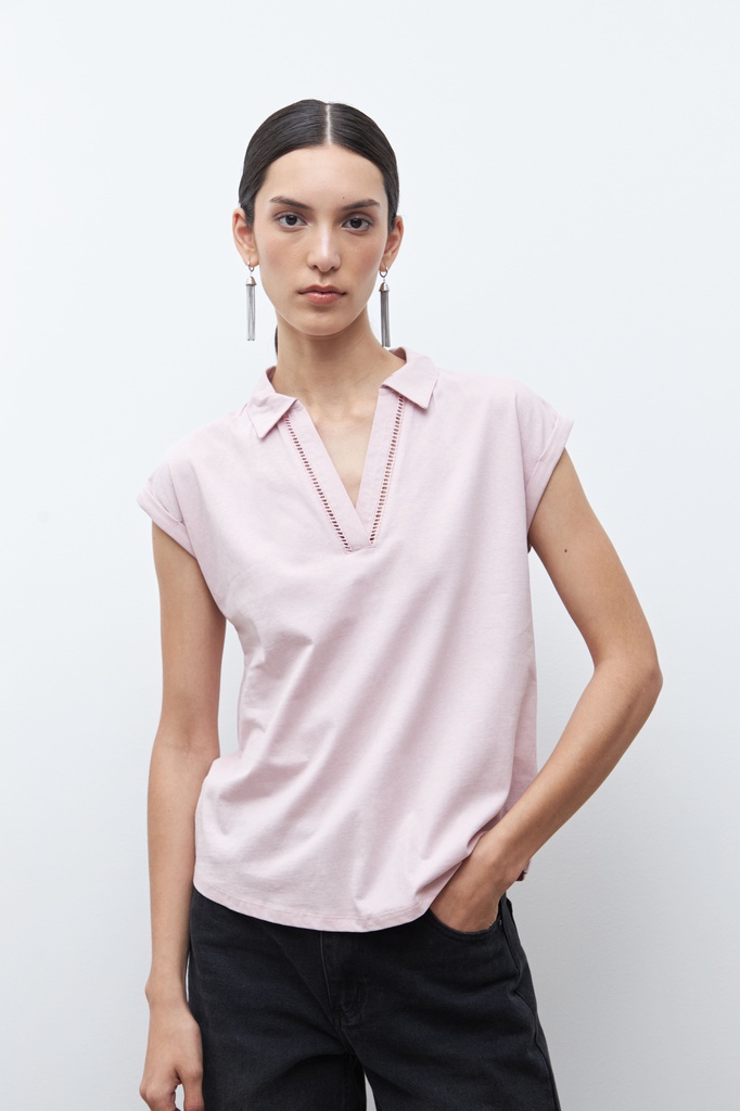 L170GTH10 REMERA CUELLO POLO