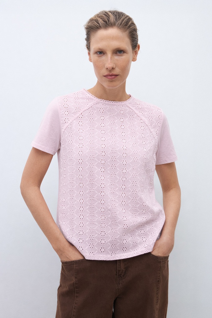 L170GTH15 REMERA FRENTE BRODERIE