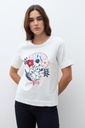 L170GTH13 REMERA ESTAMPA FLORAL NATIVA