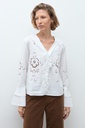 L172GBL1 BLUSA CALADA CON VOLADOS