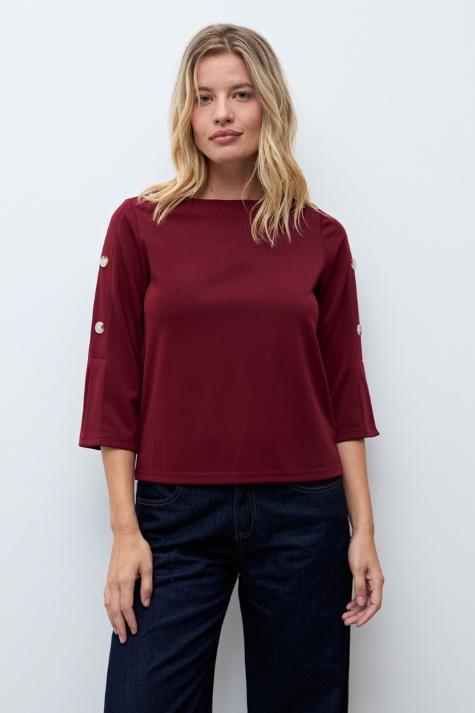 L172GTT2 SWEATSHIRT CON BOTONES