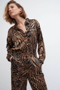 L140GBL5 CAMISA SATINADA ANIMAL PRINT