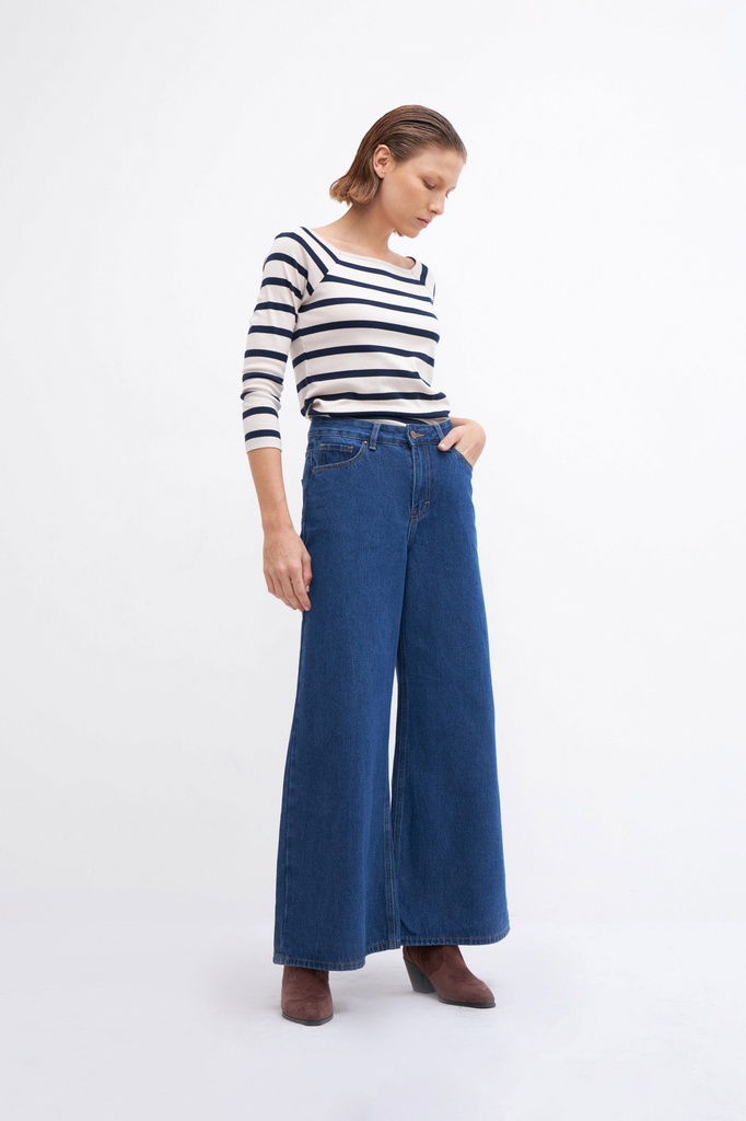 L140GPP2 JEAN WIDE LEG NATI