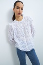 L143GBL1 BLUSA ROMANTICA CON ESTAMPA LIBERTY