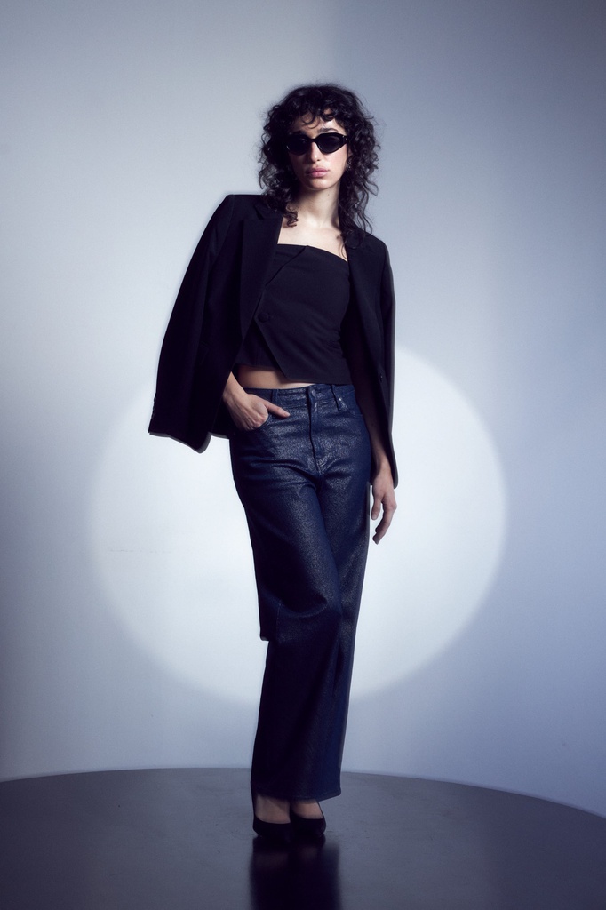 L155GPP5 JEAN RECTO ARIA METALIZADO