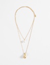L160AJN1 COLLAR DE ACERO DOBLE CADENA