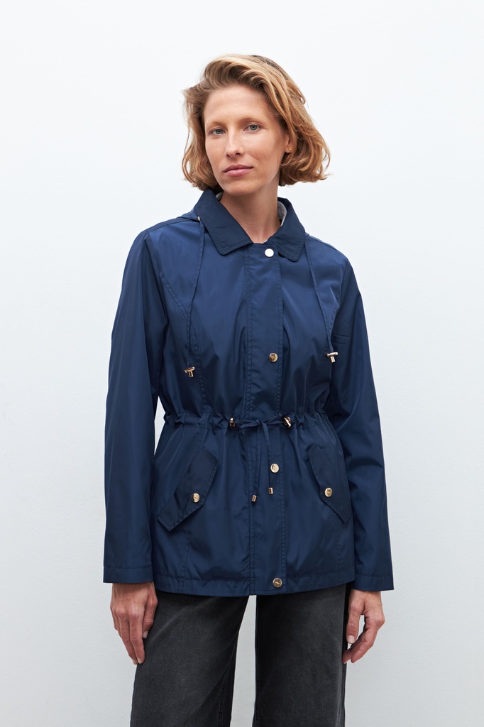 L160GOC5 CAMPERA IMPERMEABLE CAPUCHA DESMONTABLE