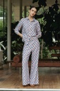 L160GPO1 RETRO PRINT PANTS