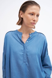 L140GBL4 BLUSA OVERSIZED DE LYOCELL