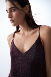 L145GDM2 VESTIDO DE LUREX
