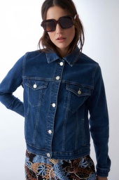 L145GOJ8 CAMPERA CLASICA DE JEAN