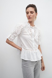 L158GBT2 CAMISA COMBINADA CON BRODERIE