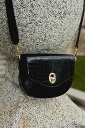 L160ABC1 BANDOLERA TEXTURA CROCO