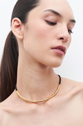 L160AJN4 COLLAR CON CORDON Y DIJE ACERO
