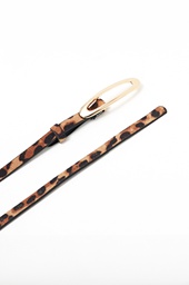 L160ALB6 CINTURON ANIMAL PRINT