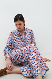 L160GPO1 RETRO PRINT PANTS