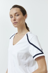 L166GTH3 REMERA ESCOTE EN V CON VAINILLAS