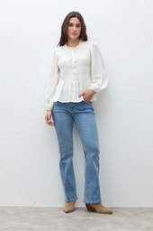 L170GBL15 CAMISA ROMANTICA