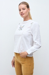 L172GBL4 BLUSA BORDADA