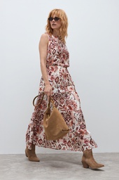 L172GSX2 MAXI FALDA ESTAMPA FLORAL BOHO