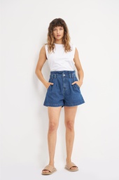 L137GPH3 SHORT DE JEAN PAPERBAG